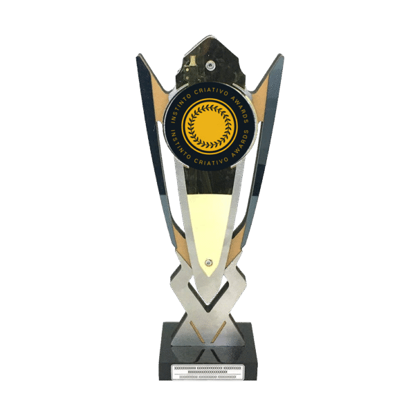 Troféu - Top 3 Instinto Criativo